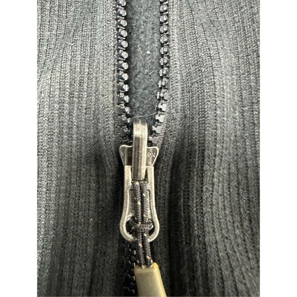 REI Polartec Fleece Vest Mens Size XL Black Ribbed Hike Outdoors Wind - Picture 10 of 11